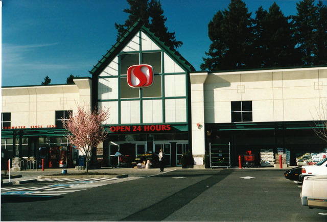 I get a job at a local super market.