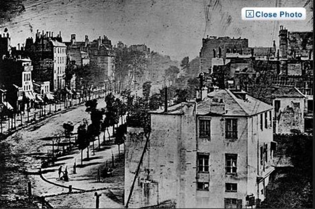 first picture of a person