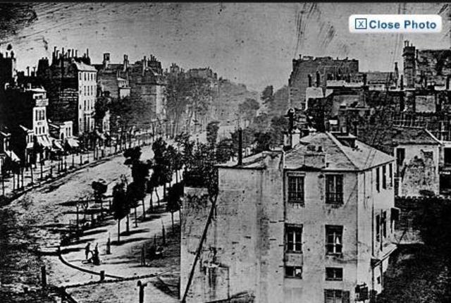 First Photo Of A Personn.