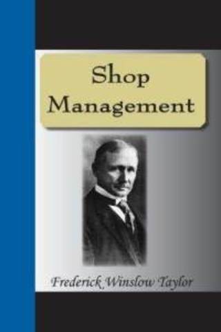 Publicación de Shop Managment por Frederick Taylor
