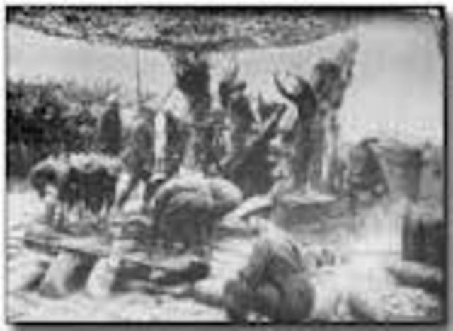 Australians begin attack on Pozieres ridge