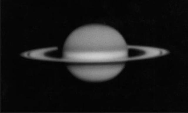 The first photo of the night sky