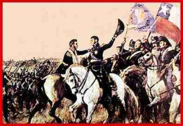 Es elegido Jefe del Ejército Libertador de Chile