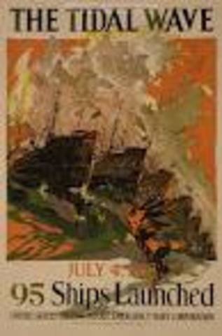 united states launched 95 ships