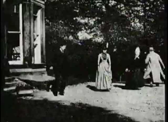 Louis Le Prince's "Roundhay Garden" scene