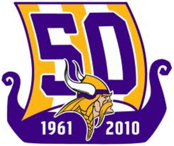 50 GREATEST VIKINGS CAPS 50TH SEASON CELEBRATION
