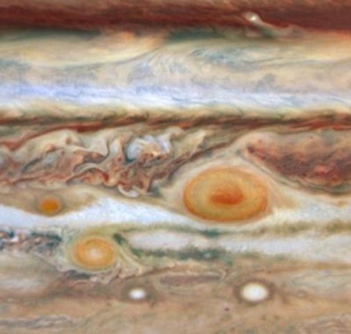 Evalutation of Jupiter's atmosphere