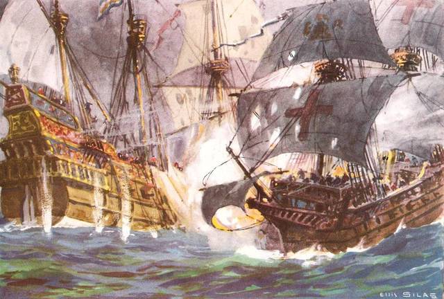 England Defeats The Spanish Armada