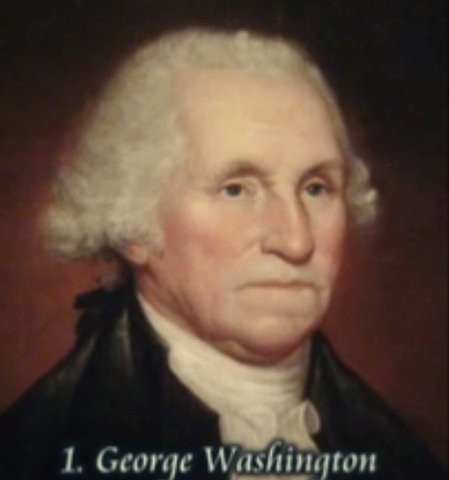 George washington voted first president