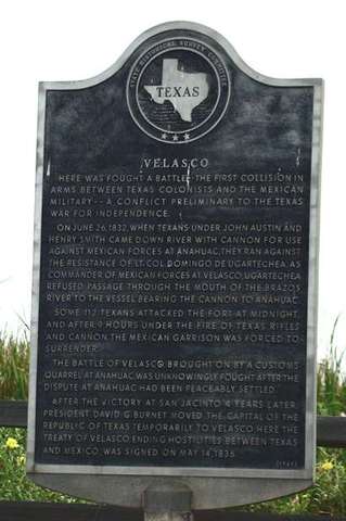 Treaties of Velasco Signed