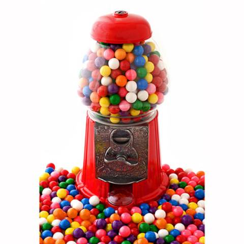 Gum Ball Machine and Gum Balls