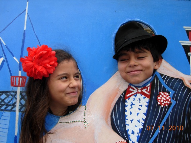 My sister and me on Argentina