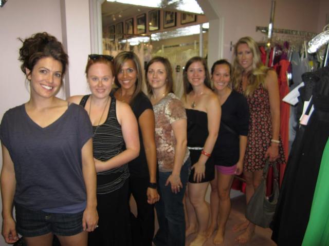 Bridesmaid shopping