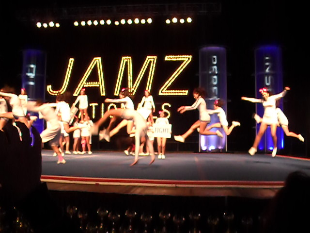 Went to a cheer competition in Las Vegas