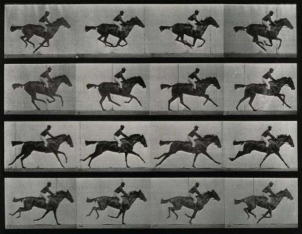 Eadweard Muybridge takes the first successful photographs of motion