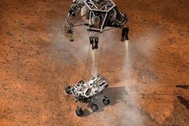 Curiosity Landing