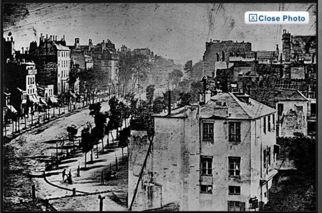 The FIRST photo of a person