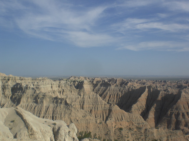 went to the Badlands, SD