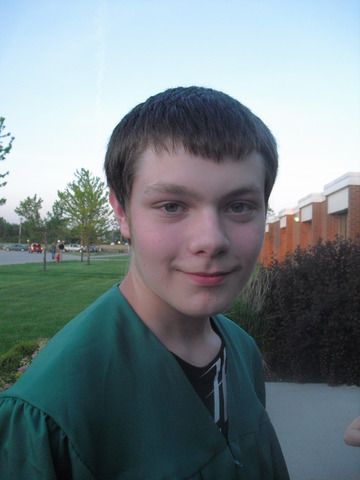 my brother, Brandon< was born