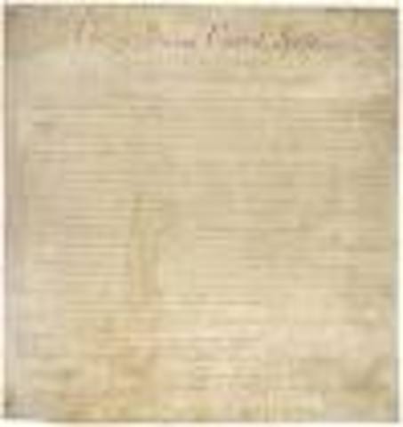 Bill of Rights is adopted