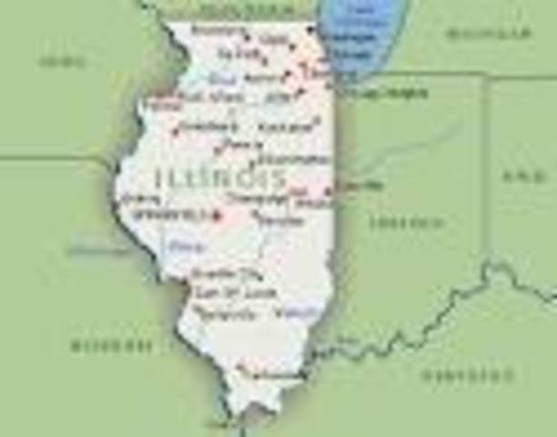 Illinois admitted to US