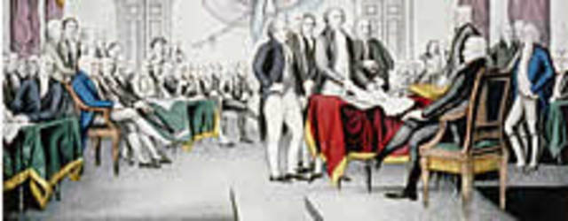 End of American Revolution.