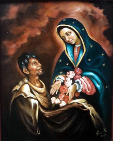 Juan Diego and Mary