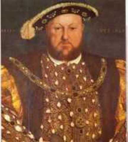 King Henry VIII and the beginning of the Church of England