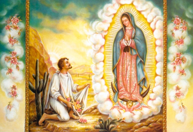 Juan Diego & Our Lady of Guadalupe Apparition