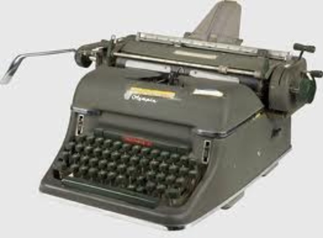 Introduction of Electric Typewriter