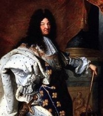 King Louis XIV become king of France