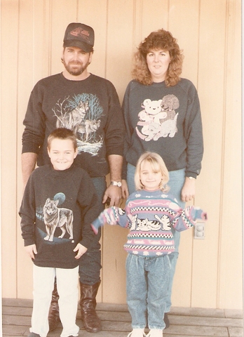 My parents, brother an sister