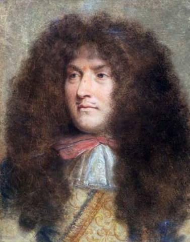King Louis XIV becomes king of France