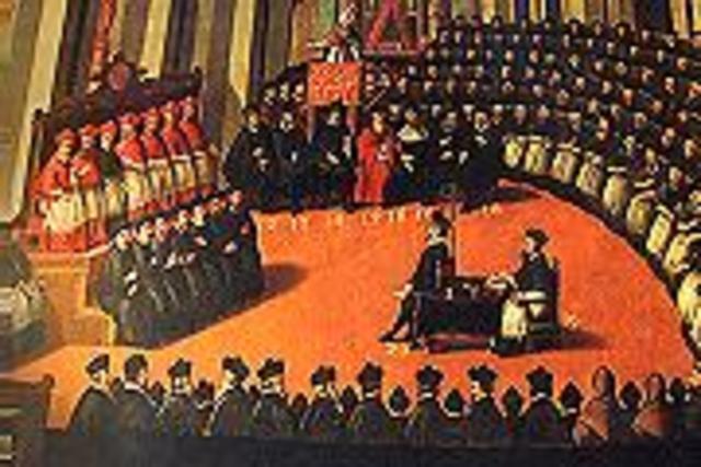 Council of Trent ends