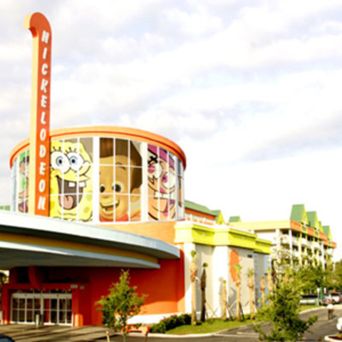 I go to Orlando, Florida for vacation at the Nickelodeon Hotel.