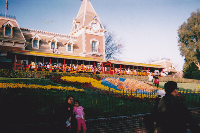 Went to Disney Land for the first time.