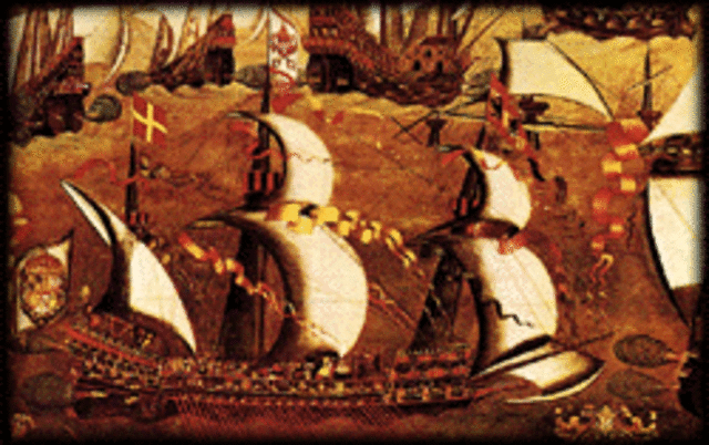 England defeats the Spanish Armada