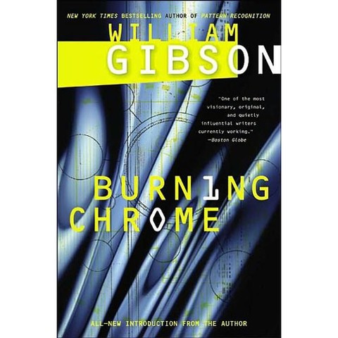William Gibson's book 'Burning Chrome' published