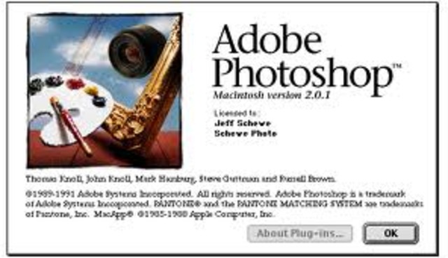 Photoshop 2.0- MAC, OS