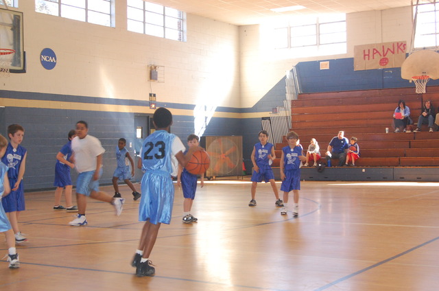 ymca basketball team