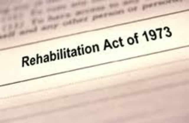 Rehabilitaion Act; Section 504