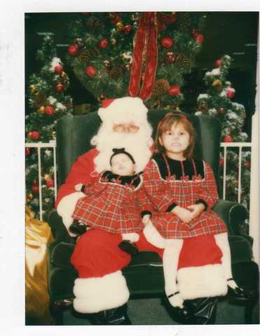 When i  first met santa clucs