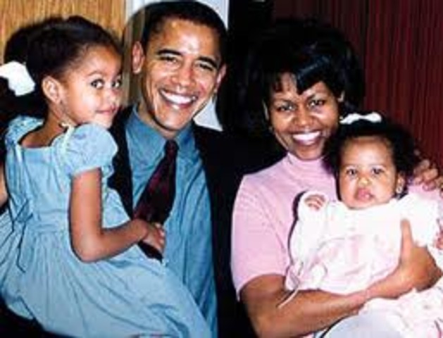 Obama's daughter Sasha was barn