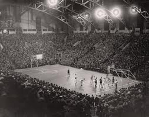 first college basketball doubleheader