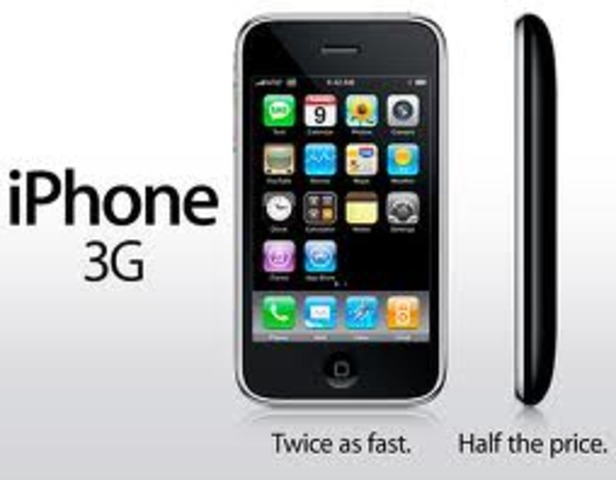 The iPhone 3G is released