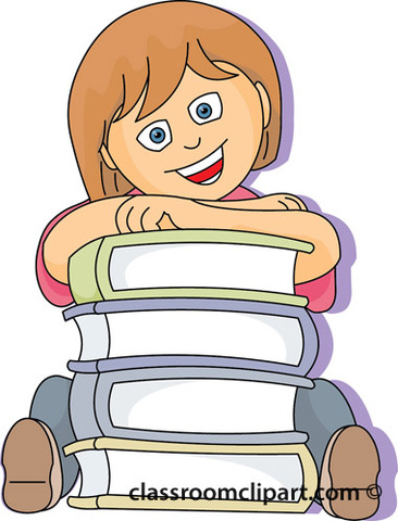 I only read at school or for homework.