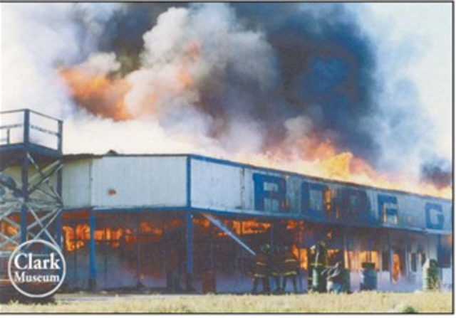 Roof Garden Burned down