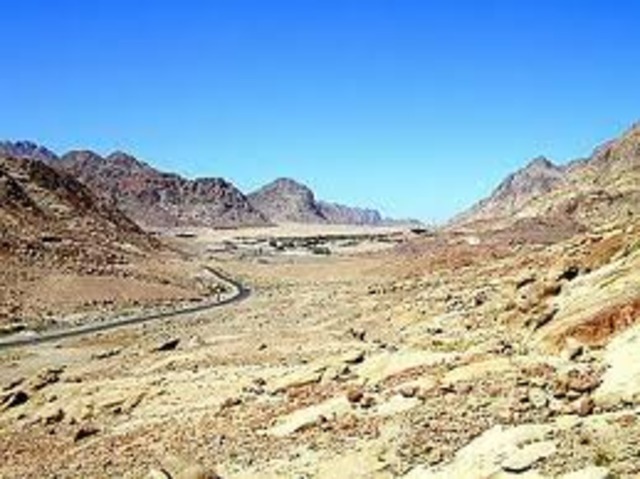 Location of isrelites