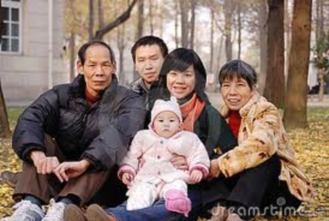 Family in China