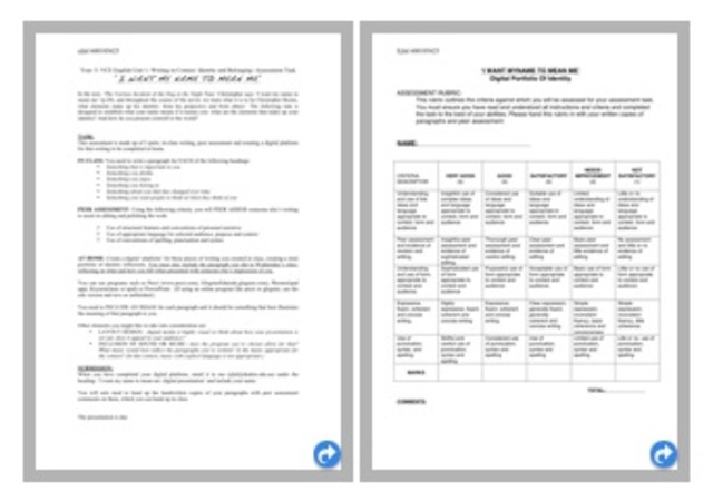 3- Assessment Task and Rubric